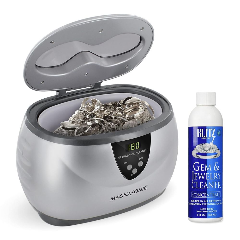 Jewelry Eyewear Watches & Accessories - 20oz Stainless Steel Ultrasonic Cleaner with