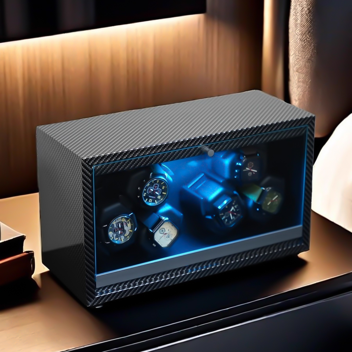 Jewelry Store For Watches - Watch Winder for Automatic Watches 6/4/2/1