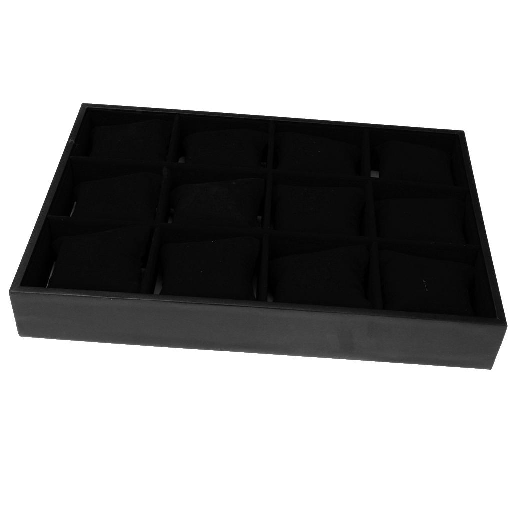 Black and Wood Watch Organizer – Jewelry Or Watches recenzja i cena
