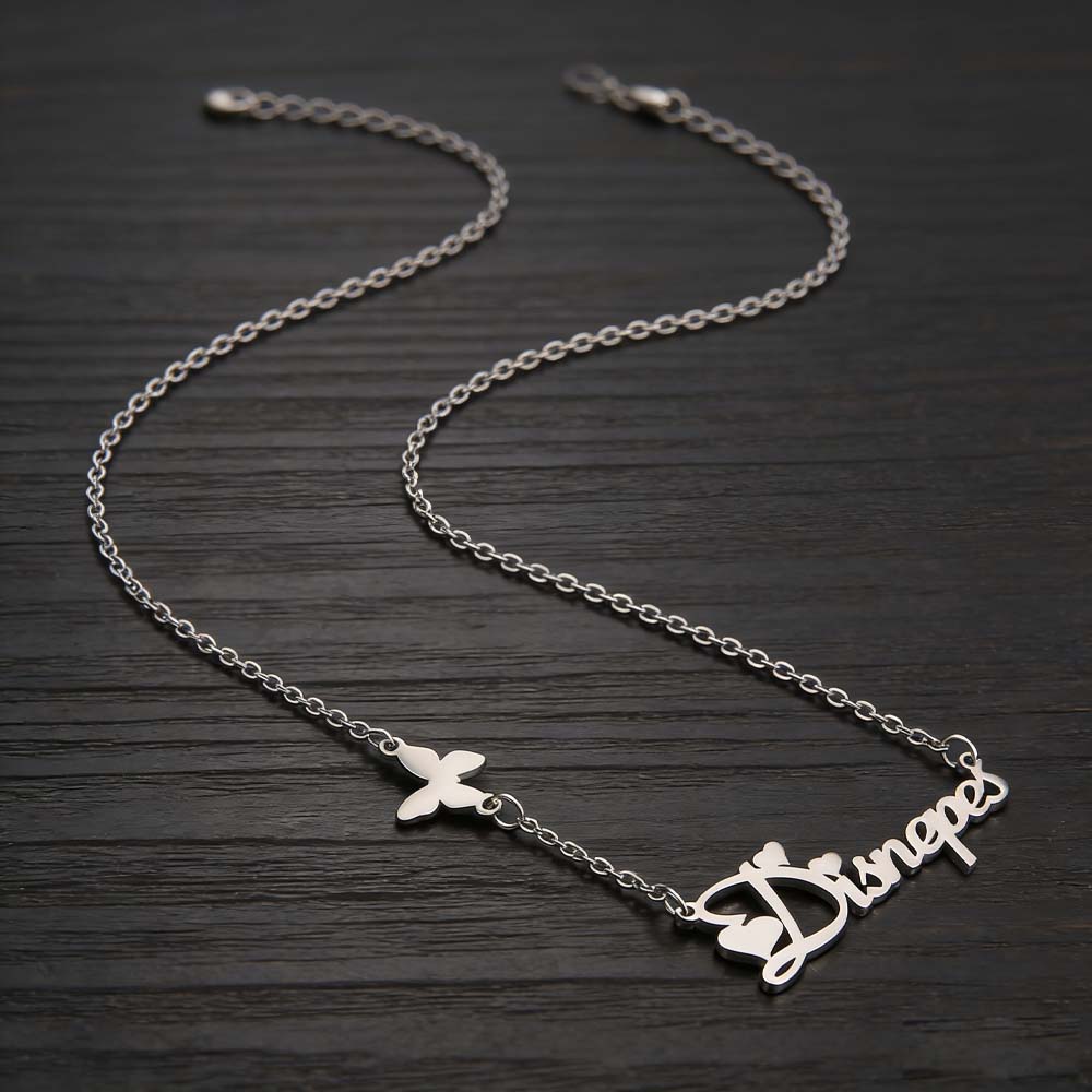 Butterfly Personalized Custom  – Butterfly Pendant Necklace recenzja i cena