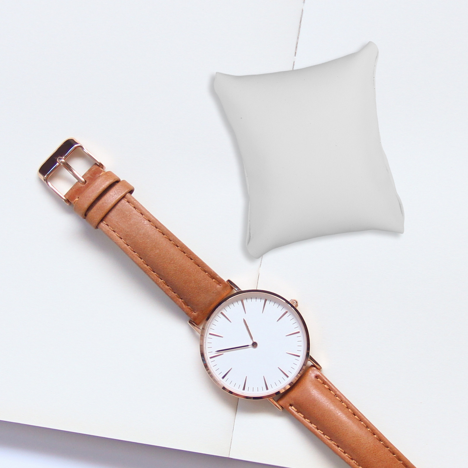 6Pcs Watch Pillow PU Comfortab – Jewelry Organizer Watches recenzja i cena