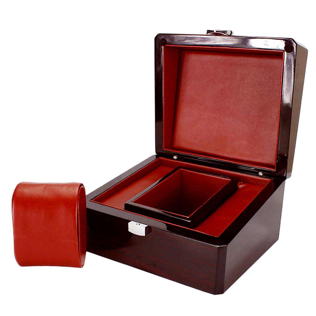 Solid Wood Watch Storage Box w – Jewelry Or Watches recenzja i cena