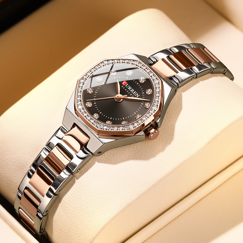CURREN Original Diamond Watch  – Jewelry Diamond Watches recenzja i cena