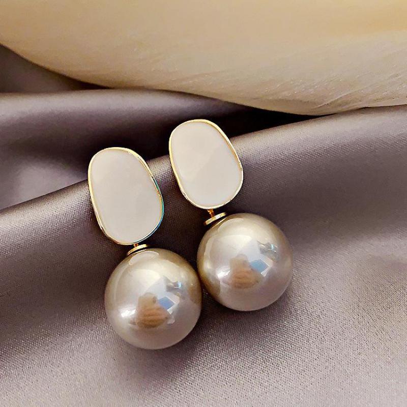 Big Brand High Class Noble Pea – Pearl Stud Earrings recenzja i cena