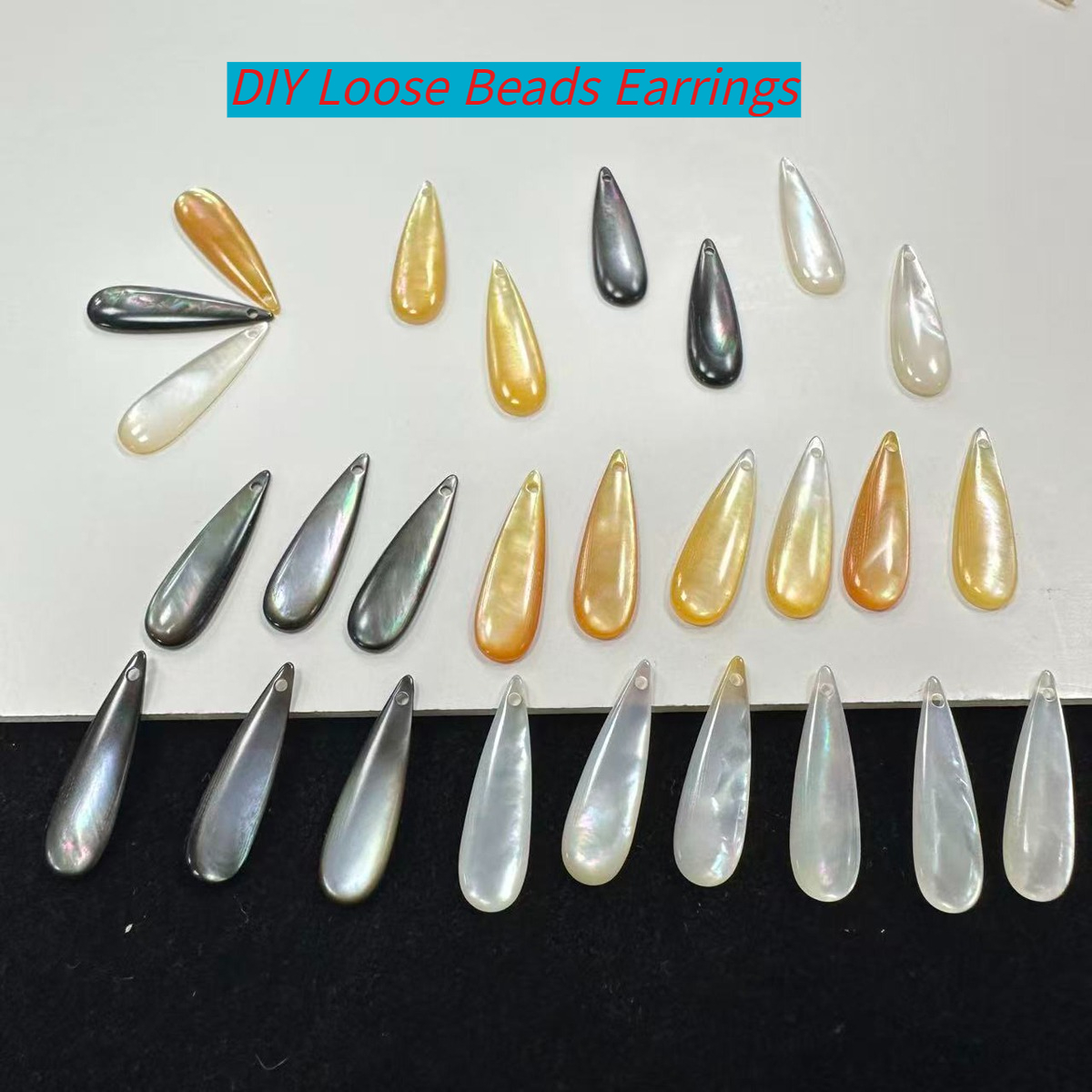 4Pcs DIY Loose Pendant The Mot – Pearl Stud Earrings recenzja i cena