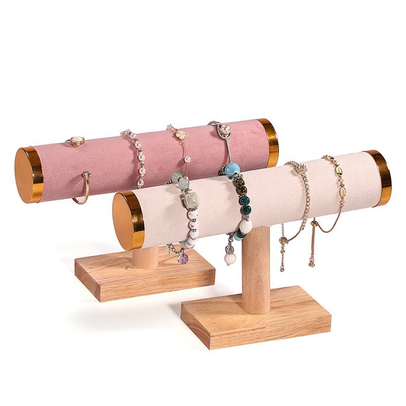 New T-Bar Jewelry Stand-Gold B – Jewelry Or Watches recenzja i cena