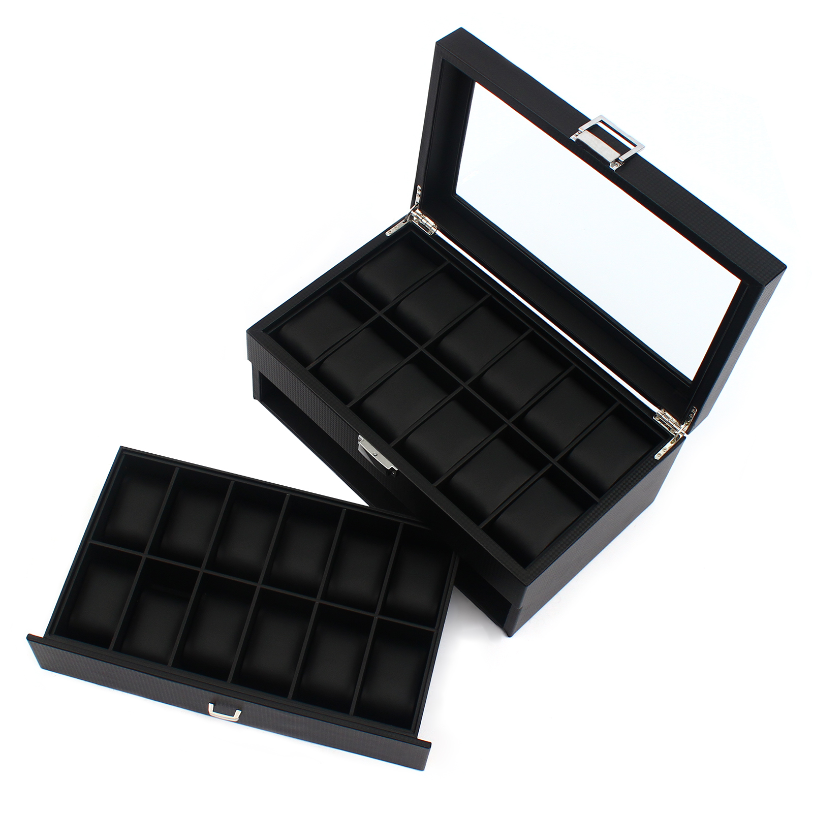 24 Slot Watch Storage Box Disp – Jewelry Organizer Watches recenzja i cena