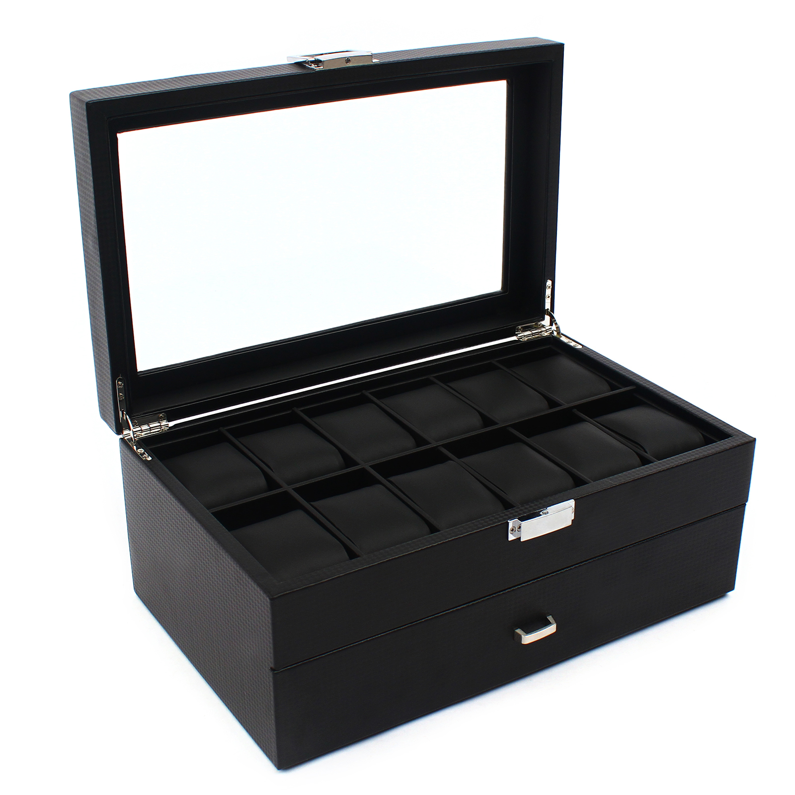 24 Slot Watch Storage Box Disp – Jewelry Organizer Watches recenzja i cena