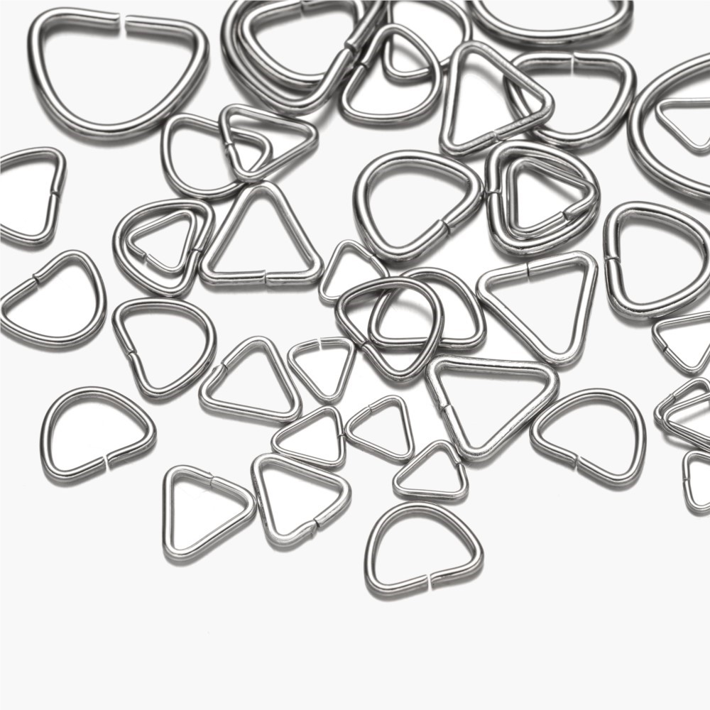 100pcs Stainless Steel Open Tr – Hoop Earrings recenzja i cena