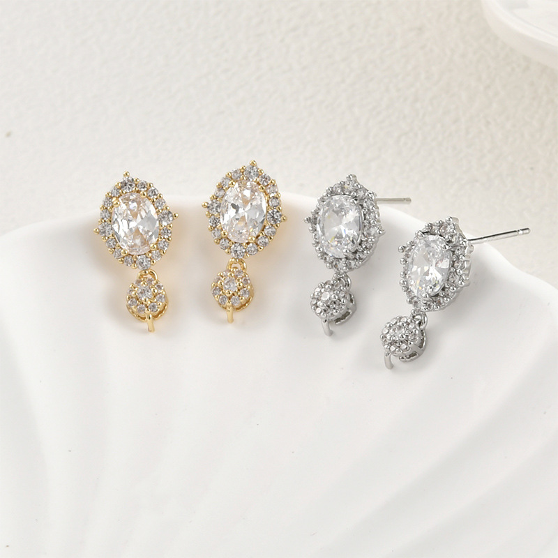 14k Electroplated Real Gold Co – Pearl Stud Earrings recenzja i cena