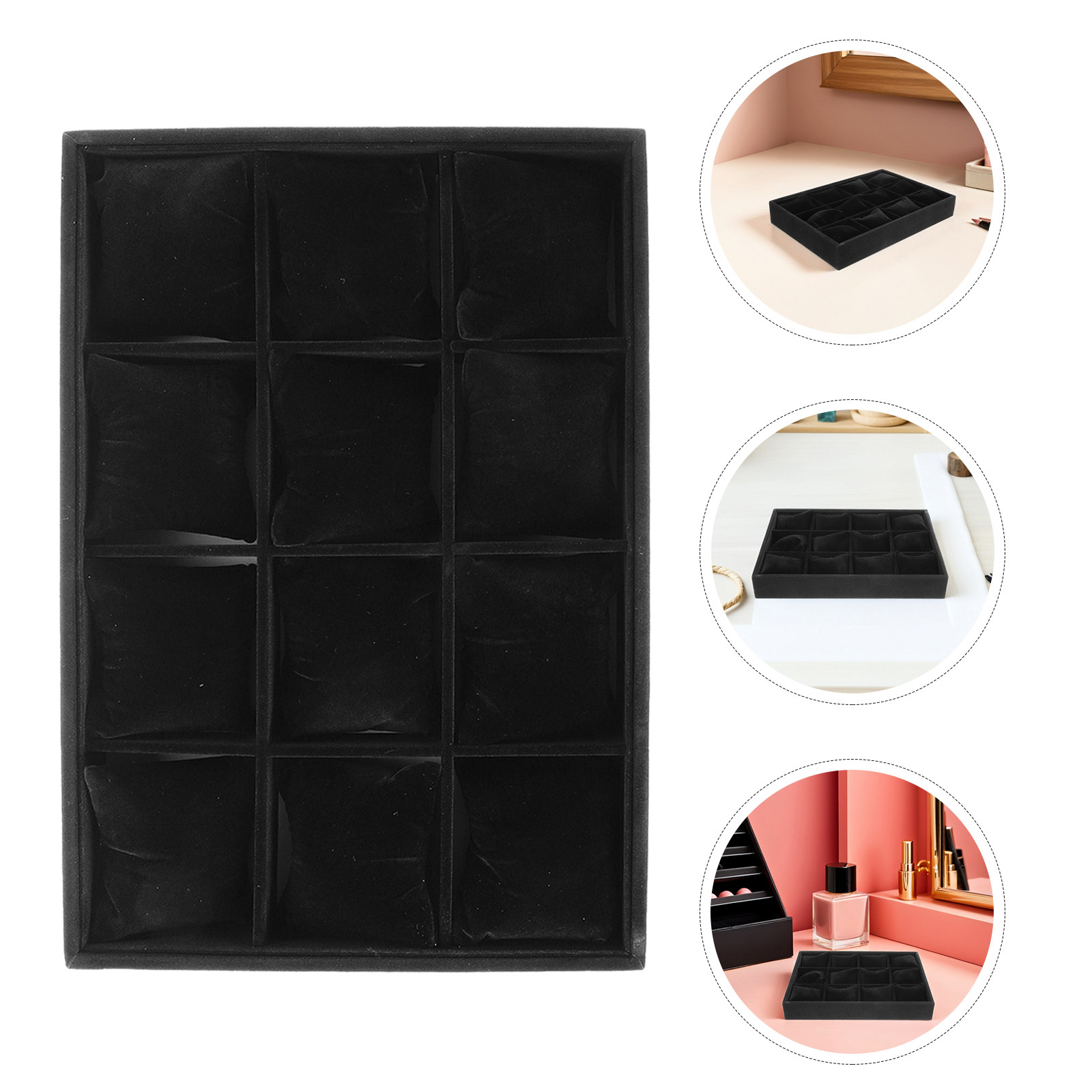 2Pcs Black Jewelry Organizer T – Jewelry Organizer Watches recenzja i cena