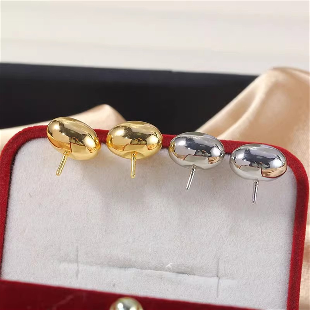 2pcs Gold Plated Pearl Earring – Pearl Stud Earrings recenzja i cena