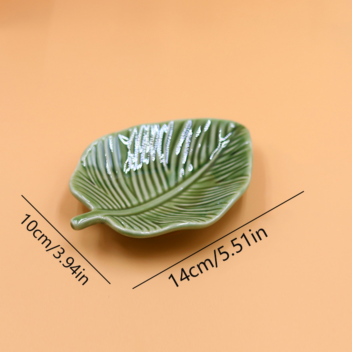 1Pcs Leaf-Shaped Jewelry Organ – Hoop Earrings recenzja i cena