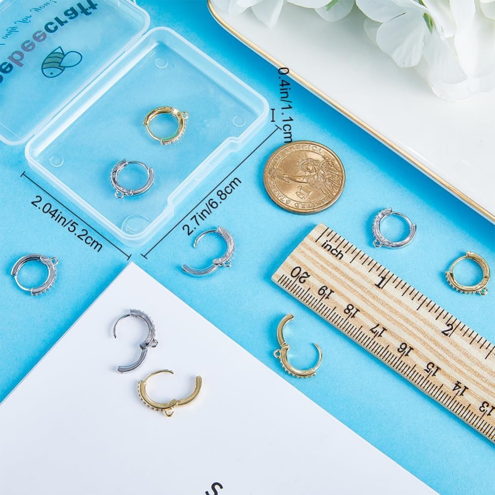 1 Box 12Pcs Round Leverback Ho – Hoop Earrings recenzja i cena