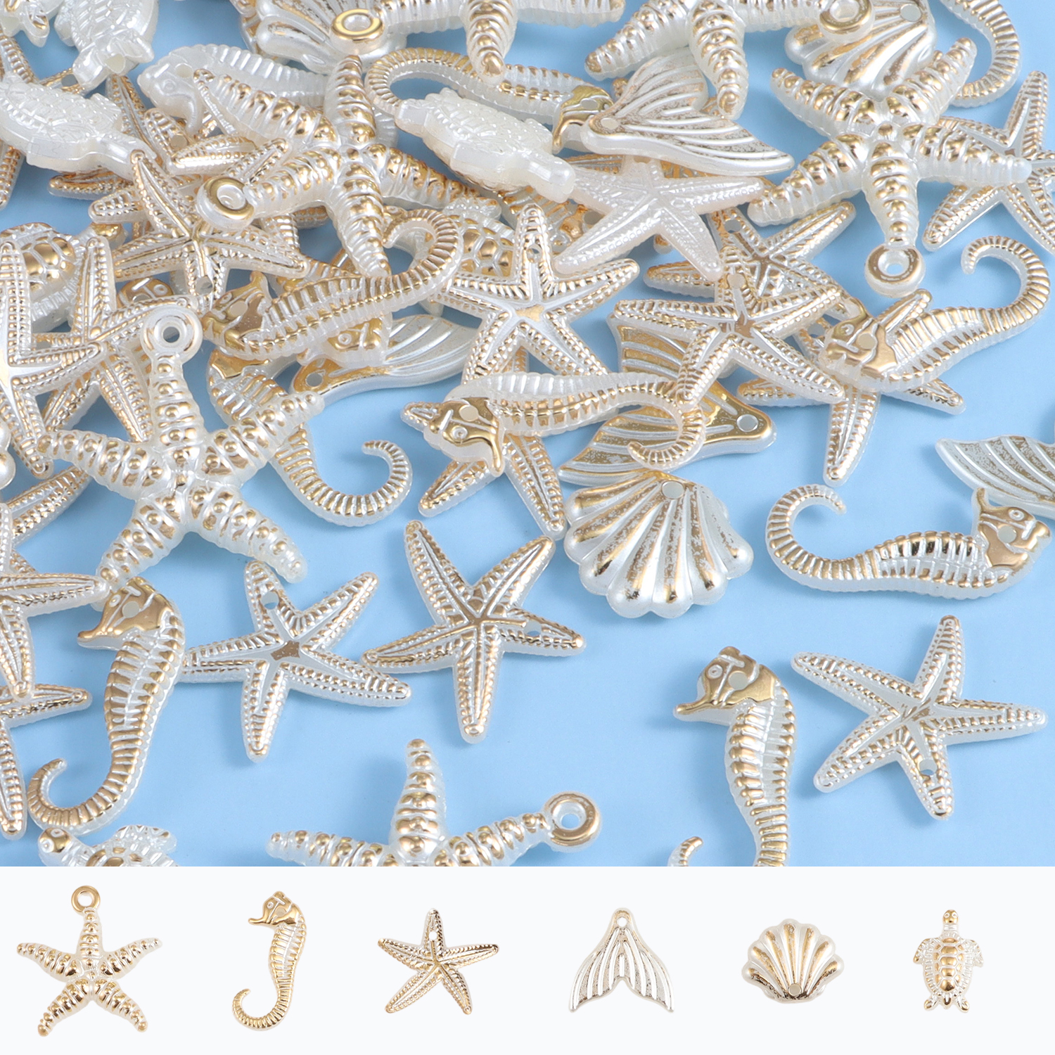 30 pieces of ocean series rand – Pearl Stud Earrings recenzja i cena