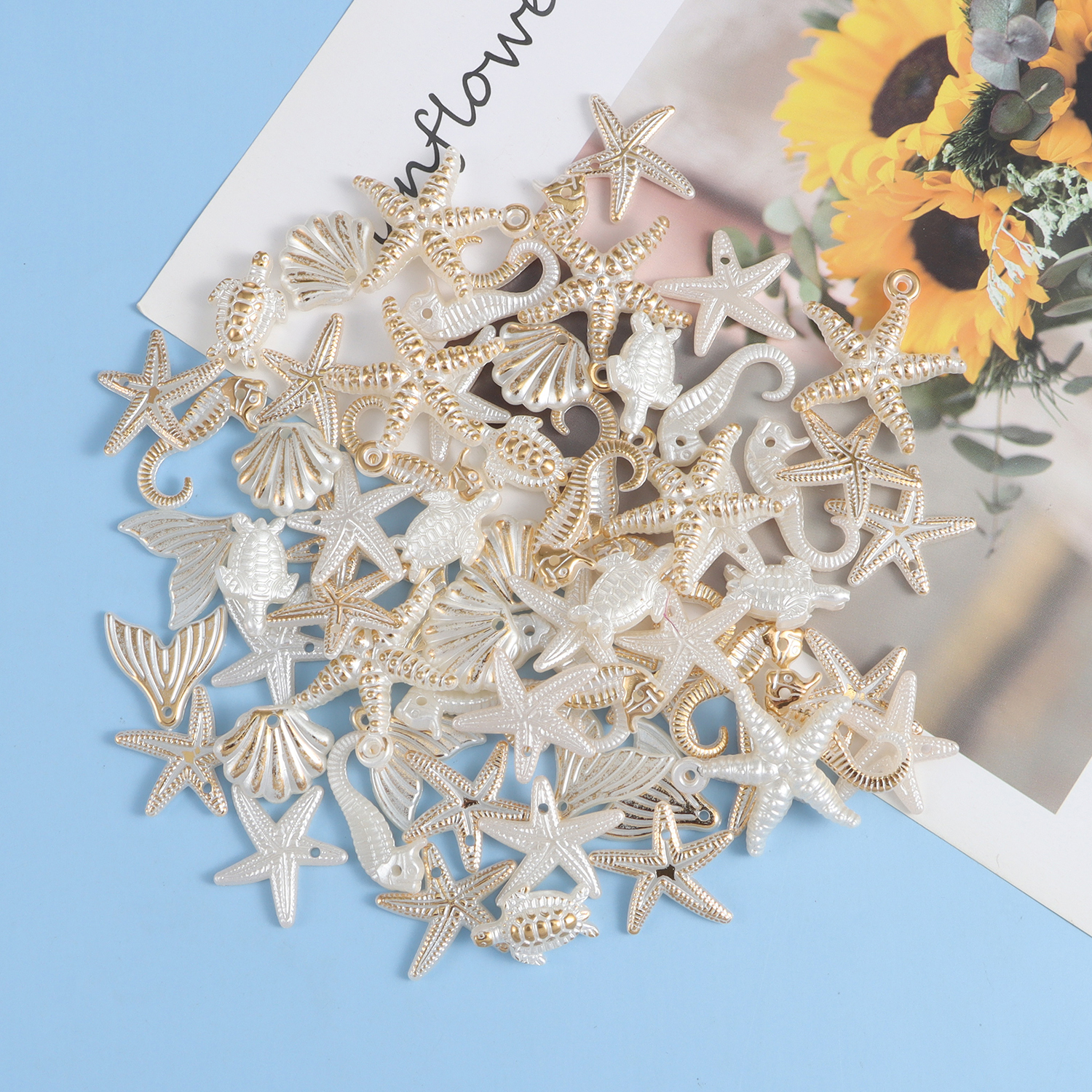 30 pieces of ocean series rand – Pearl Stud Earrings recenzja i cena