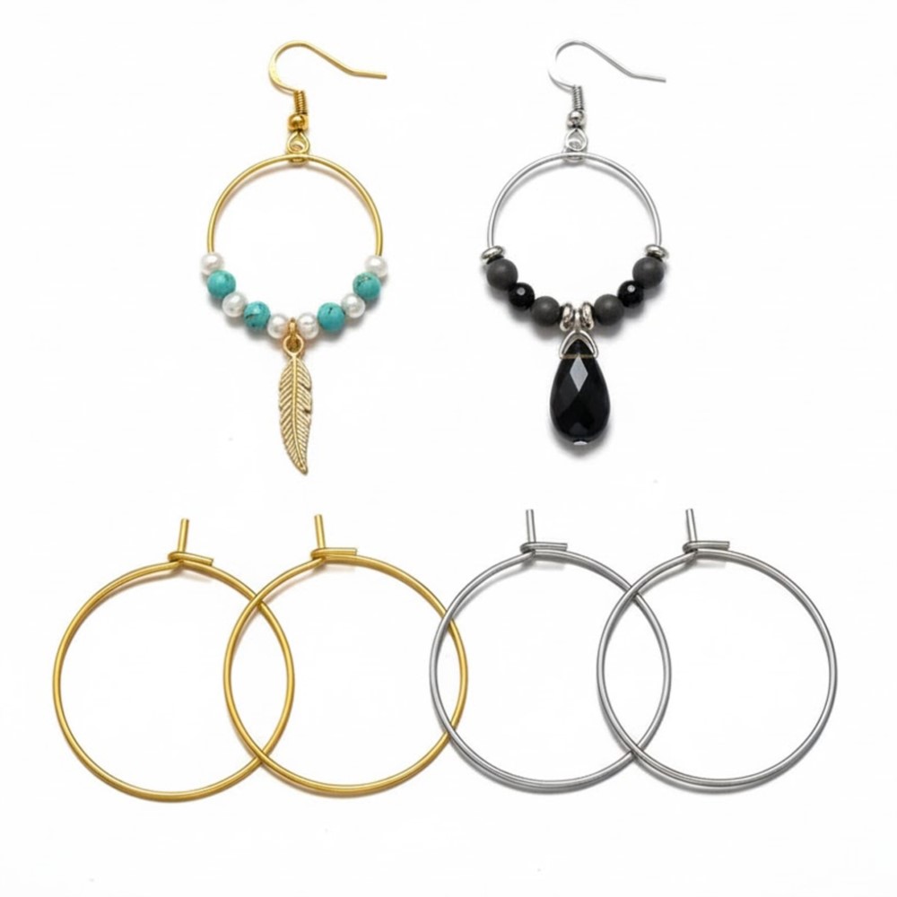 50Pcs 316 Stainless Steel 15 2 – Hoop Earrings recenzja i cena