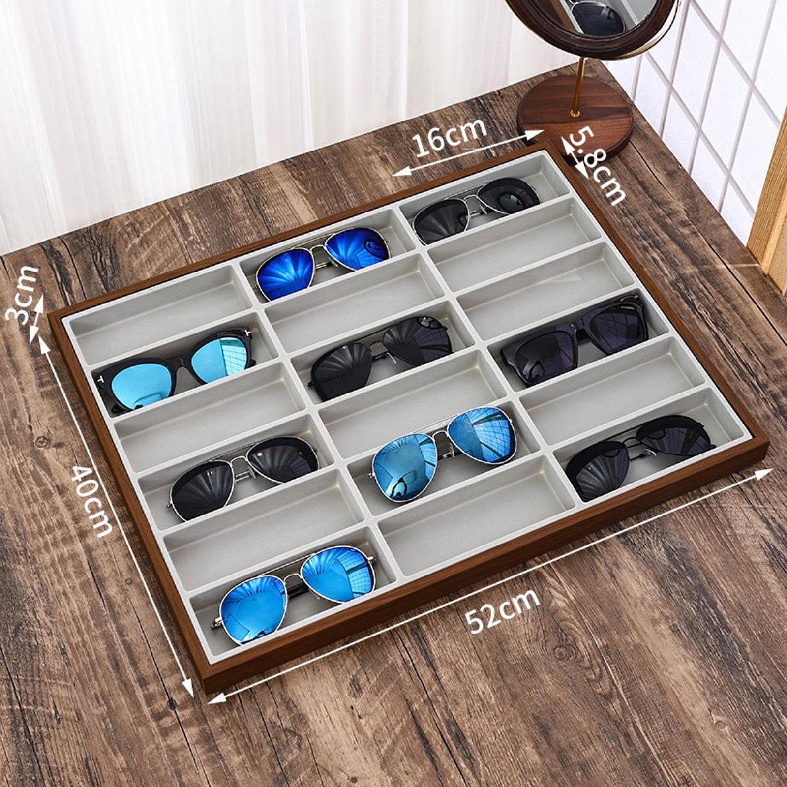 Eyeglass Organizer Box 18 Comp – Jewelry Eyewear Watches & Accessories recenzja i cena