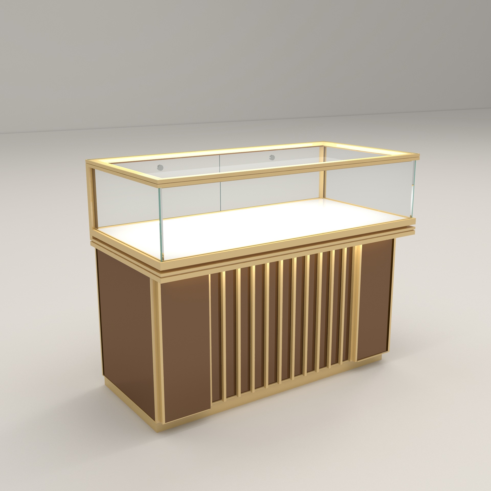 Glass jewelry display cabinet  – Jewelry Store For Watches recenzja i cena