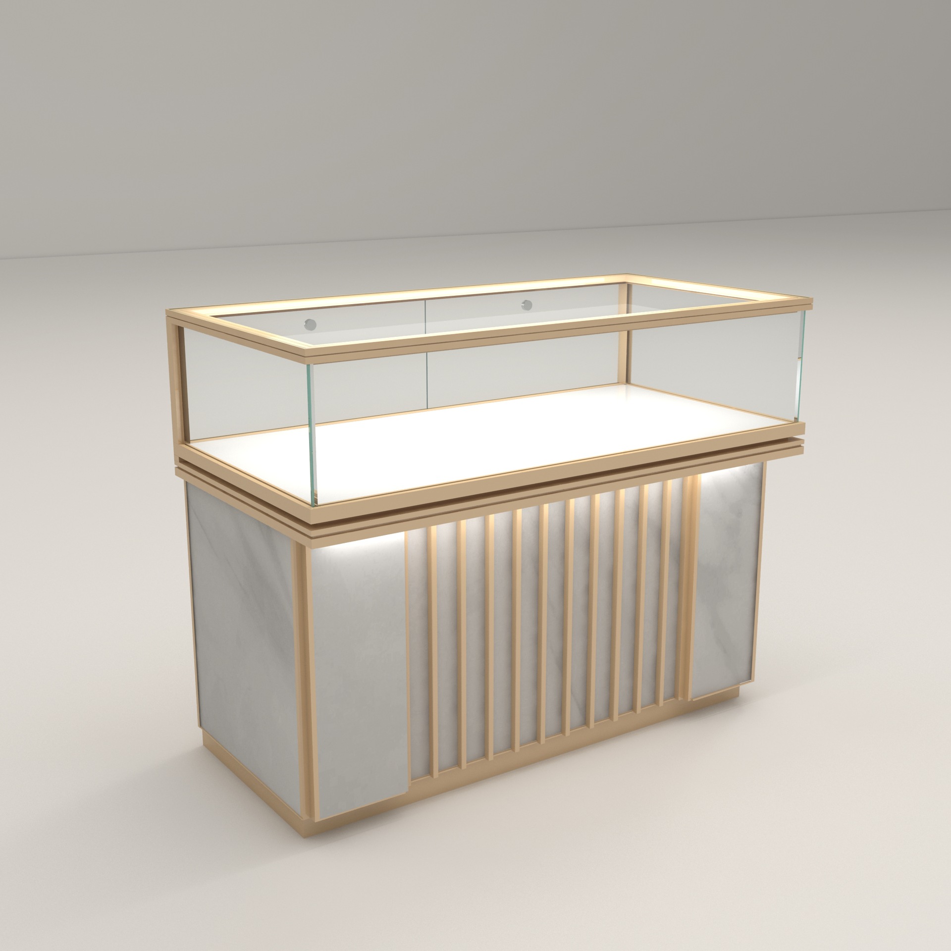 Glass jewelry display cabinet  – Jewelry Store For Watches recenzja i cena