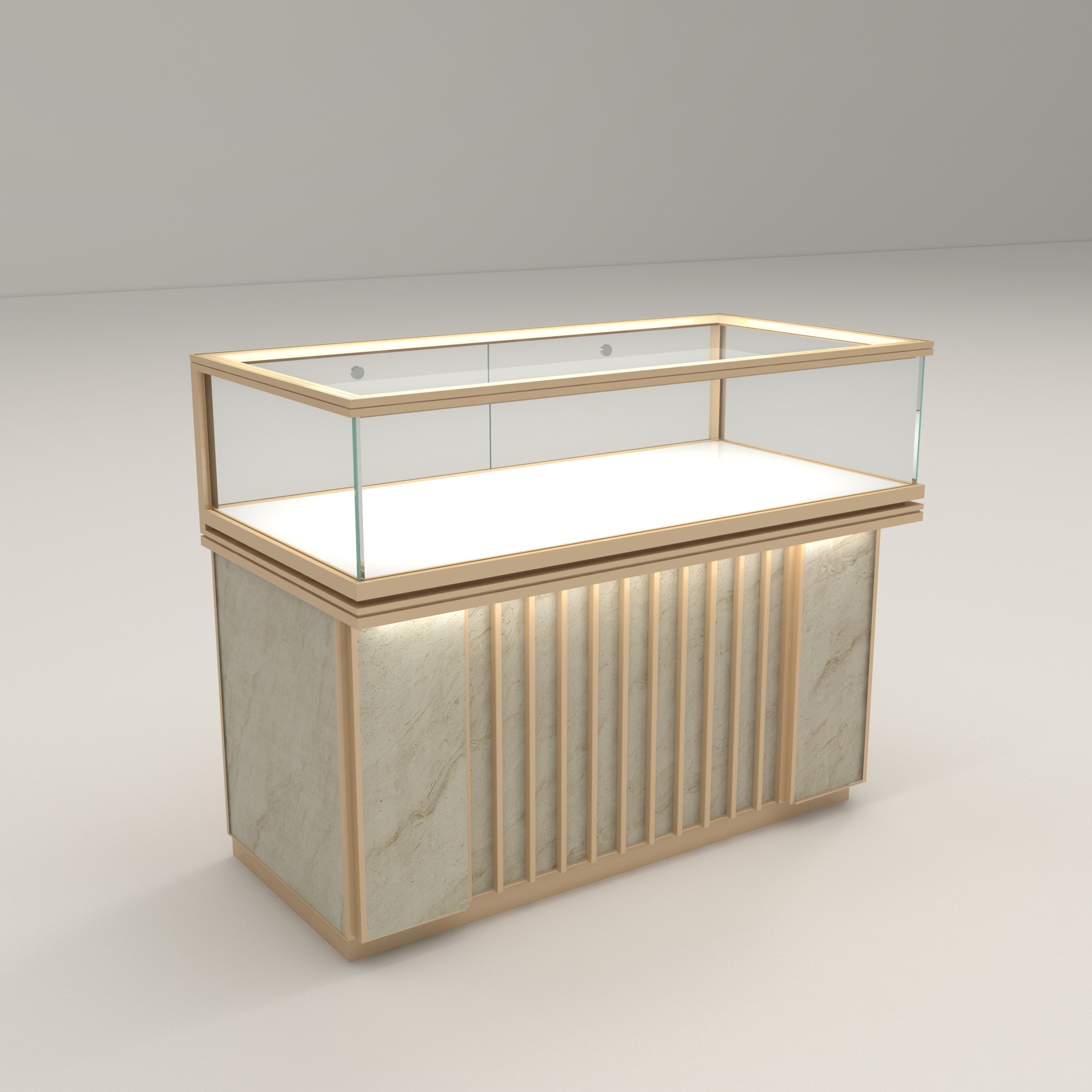 Glass jewelry display cabinet  – Jewelry Store For Watches recenzja i cena