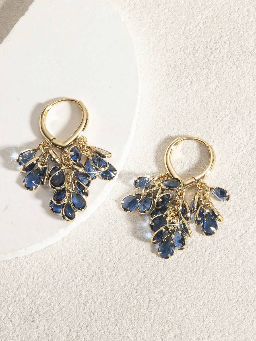 Silver-Tone Hoop Earrings With – Hoop Earrings recenzja i cena