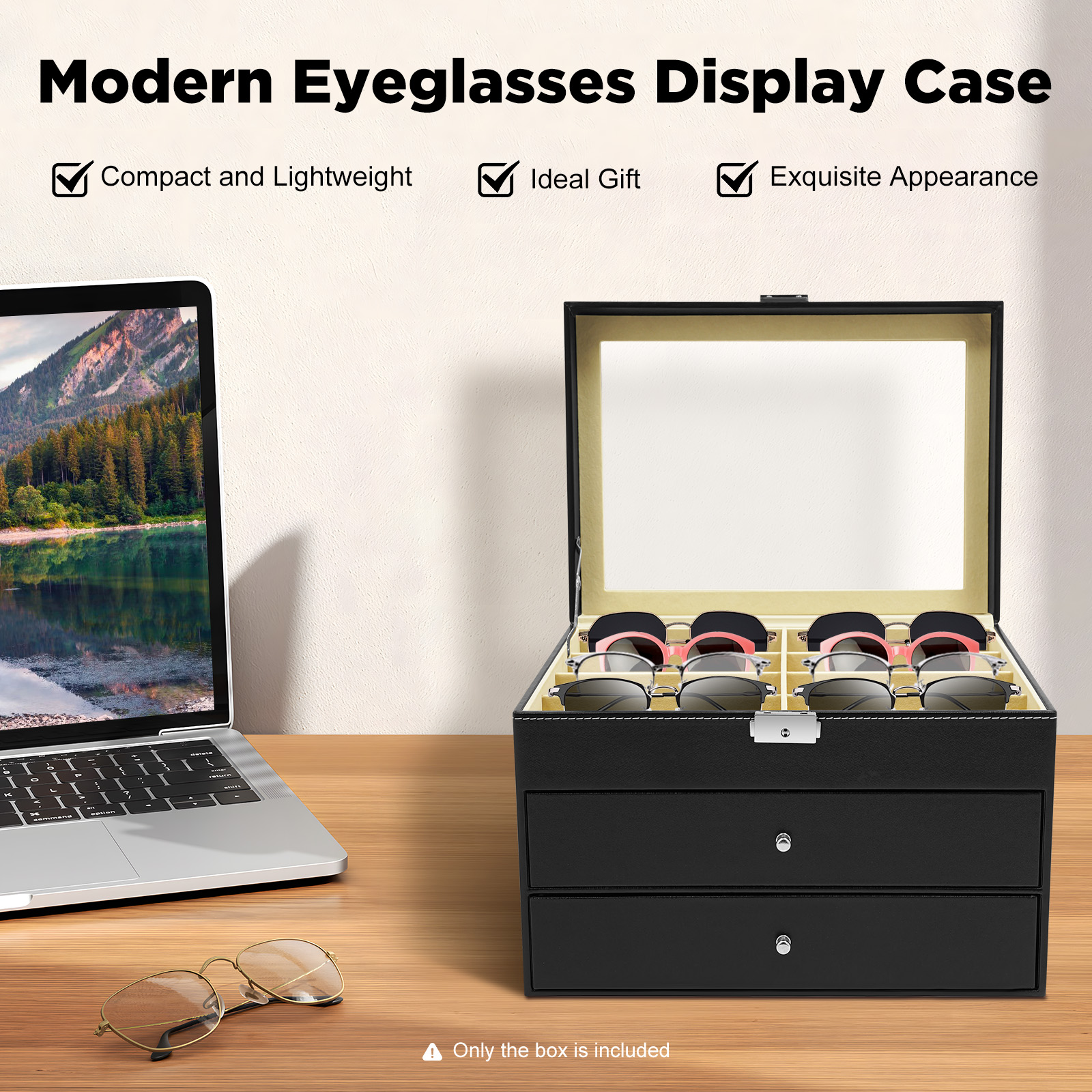 Eyeglasses Display Case 24 Com – Jewelry Eyewear Watches & Accessories recenzja i cena