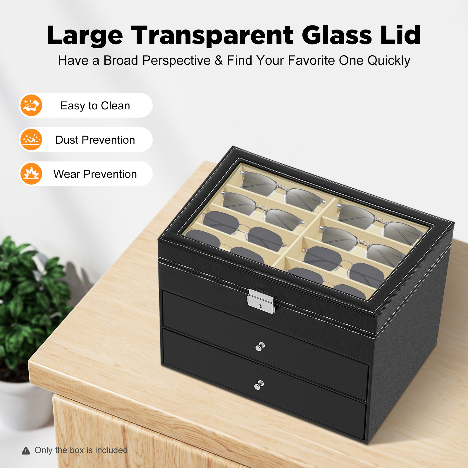 Eyeglasses Display Case 24 Com – Jewelry Eyewear Watches & Accessories recenzja i cena