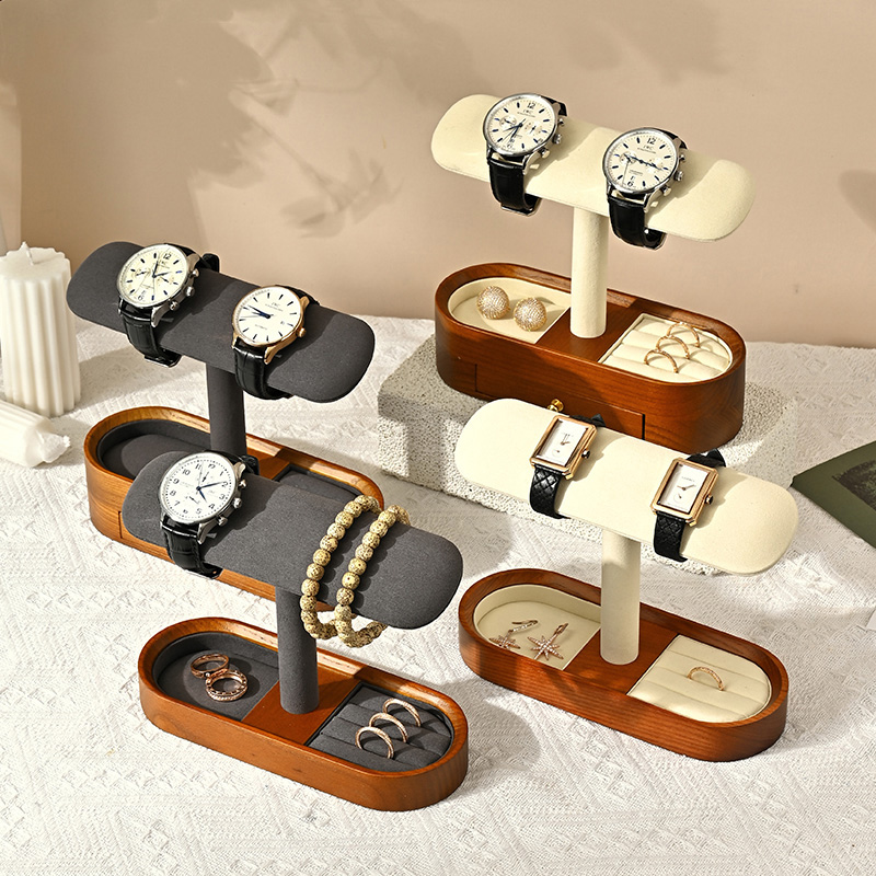 Oirlv Solid Wood Watch Organiz – Jewelry Organizer Watches recenzja i cena