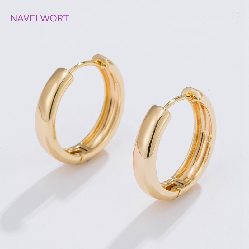 6 Sizes Gold Plated Circle Hoo – Hoop Earrings recenzja i cena