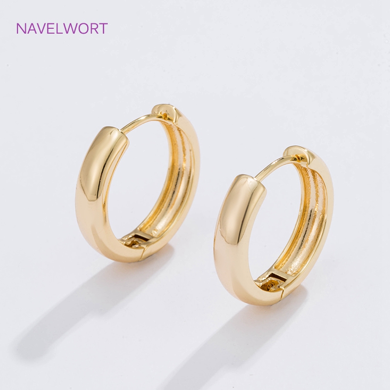 6 Sizes Gold Plated Circle Hoo – Hoop Earrings recenzja i cena