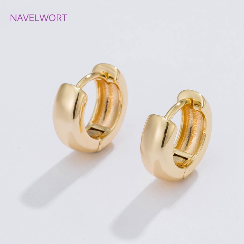 6 Sizes Gold Plated Circle Hoo – Hoop Earrings recenzja i cena