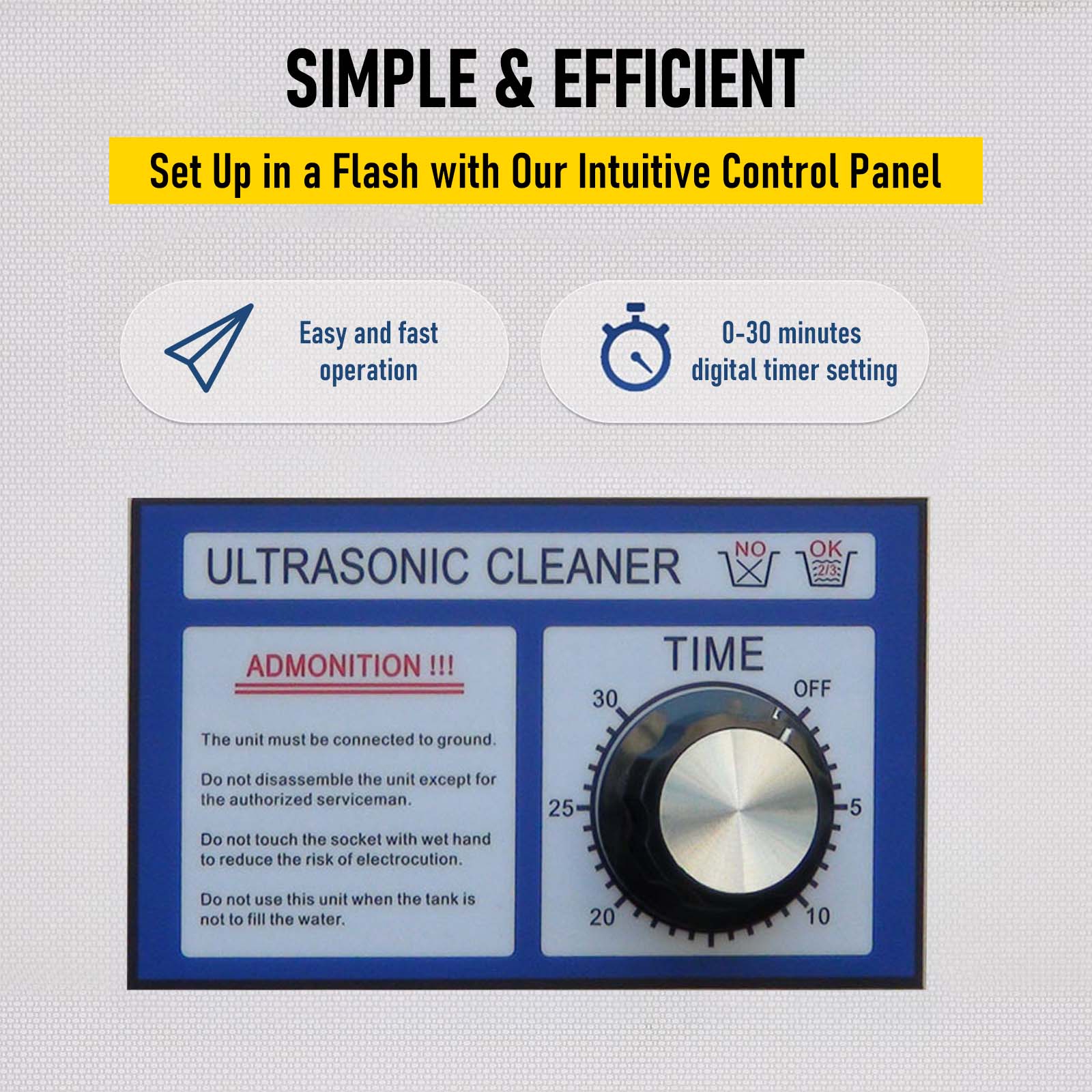 1.3L-3L Ultrasonic Cleaner PS- – Jewelry Eyewear Watches & Accessories recenzja i cena