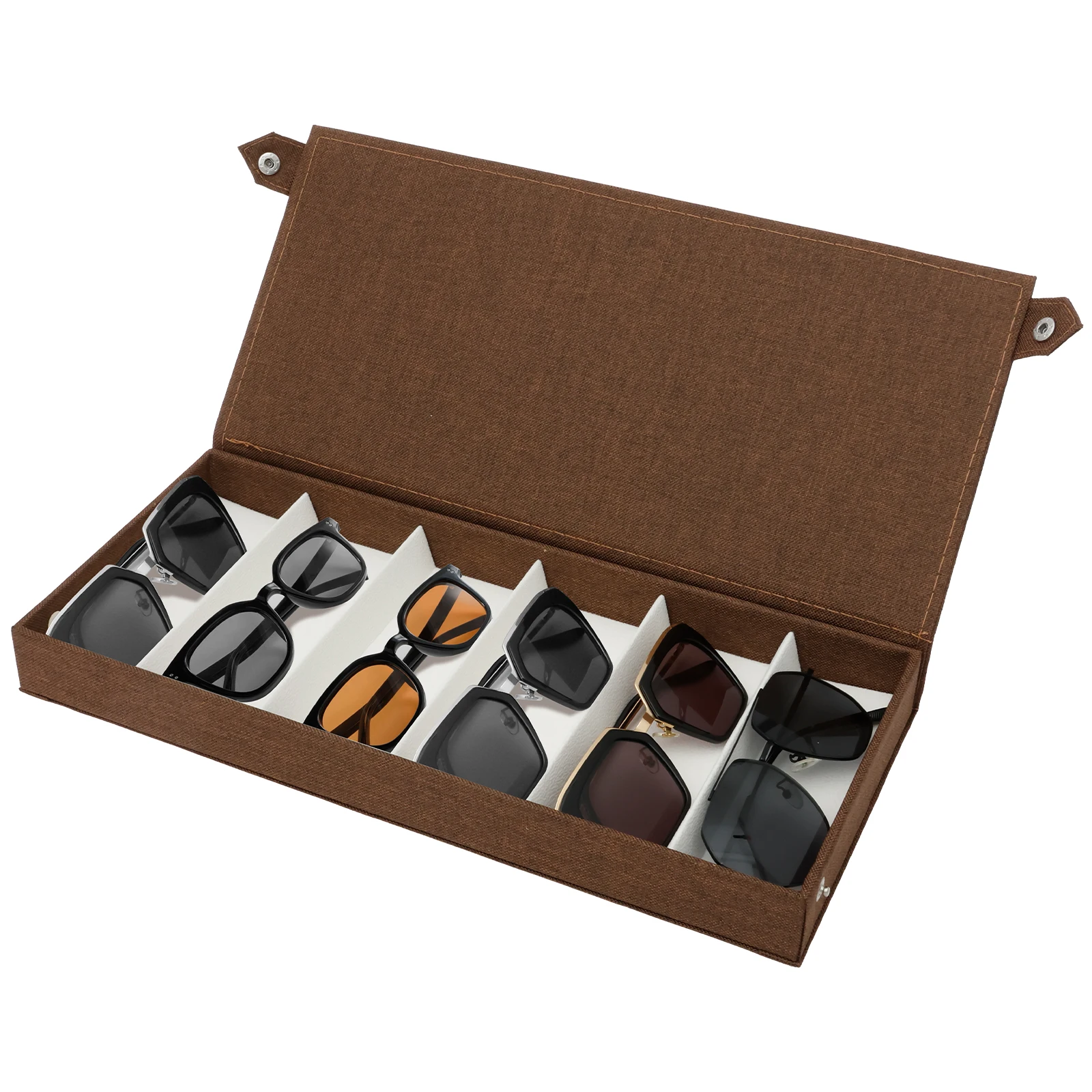 6 Slots Sunglasses Storage Box – Jewelry Eyewear Watches & Accessories recenzja i cena