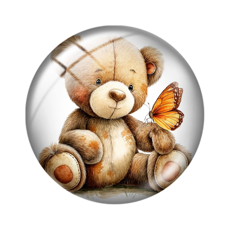 Bear Butterfly 12/18/20/25mm g – Butterfly Pendant Necklace recenzja i cena