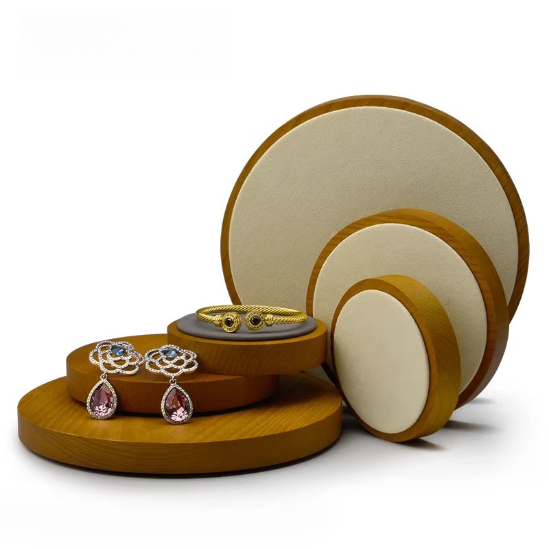 Solid Wood Jewelry Display Tra – Jewelry Store For Watches recenzja i cena