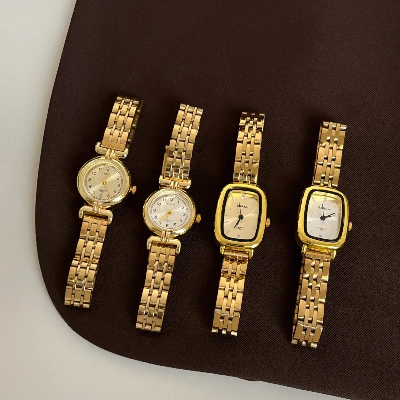 New Exquisite Gold Steel Band  – Jewelry Or Watches recenzja i cena