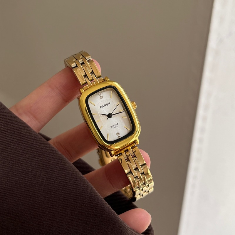 New Exquisite Gold Steel Band  – Jewelry Or Watches recenzja i cena