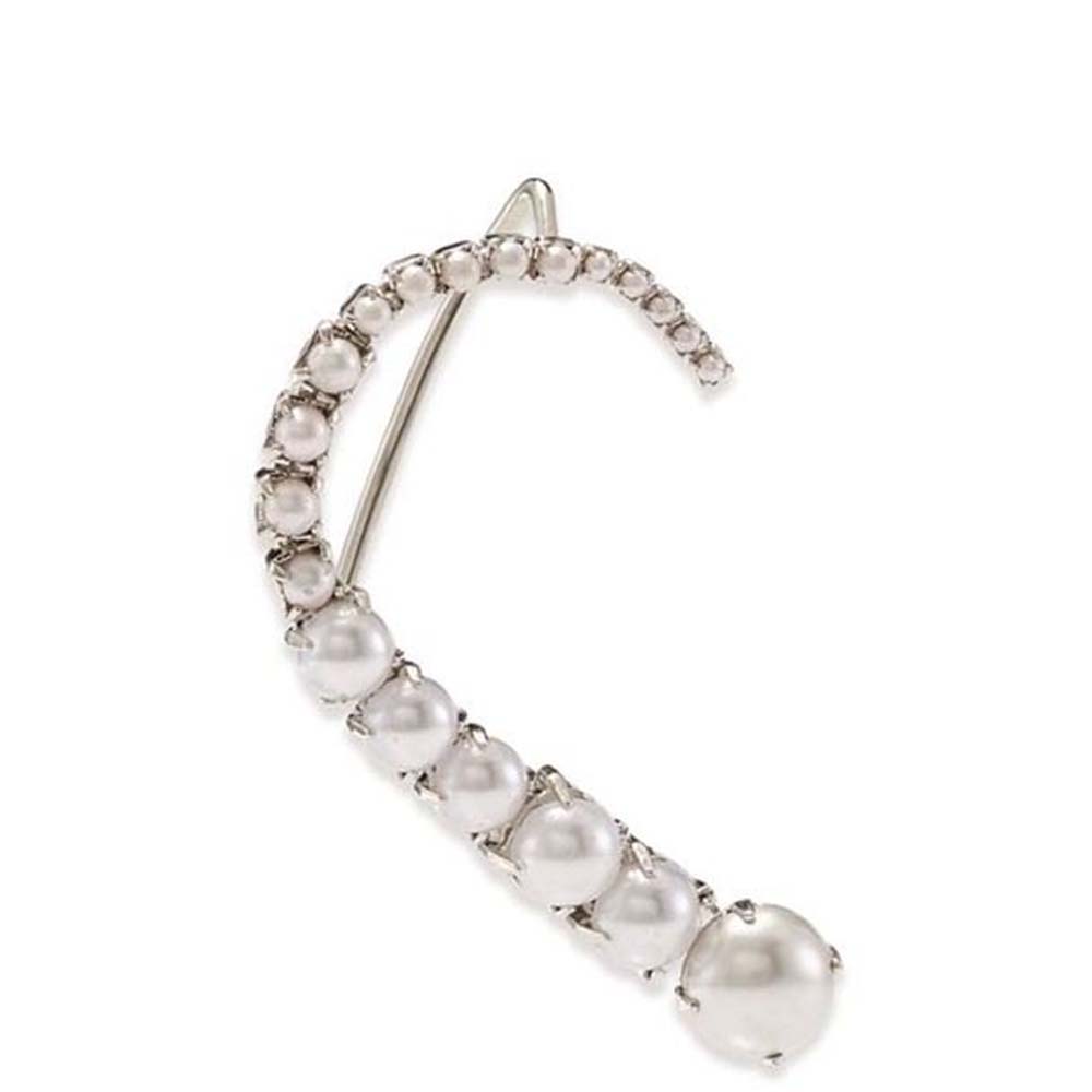 Stonefans Pearl Ear Clips With – Pearl Stud Earrings recenzja i cena