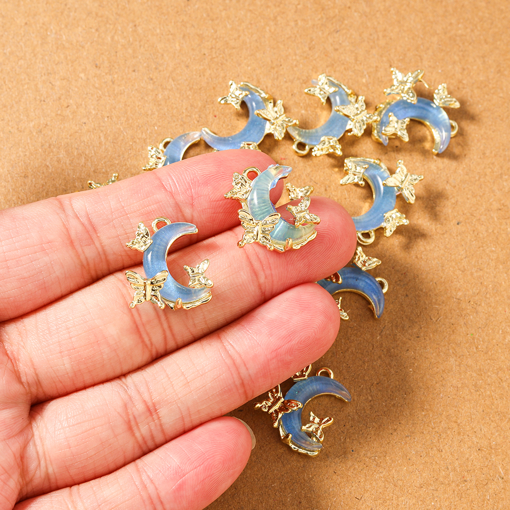 5pcs Delicate Butterfly Crysta – Butterfly Pendant Necklace recenzja i cena
