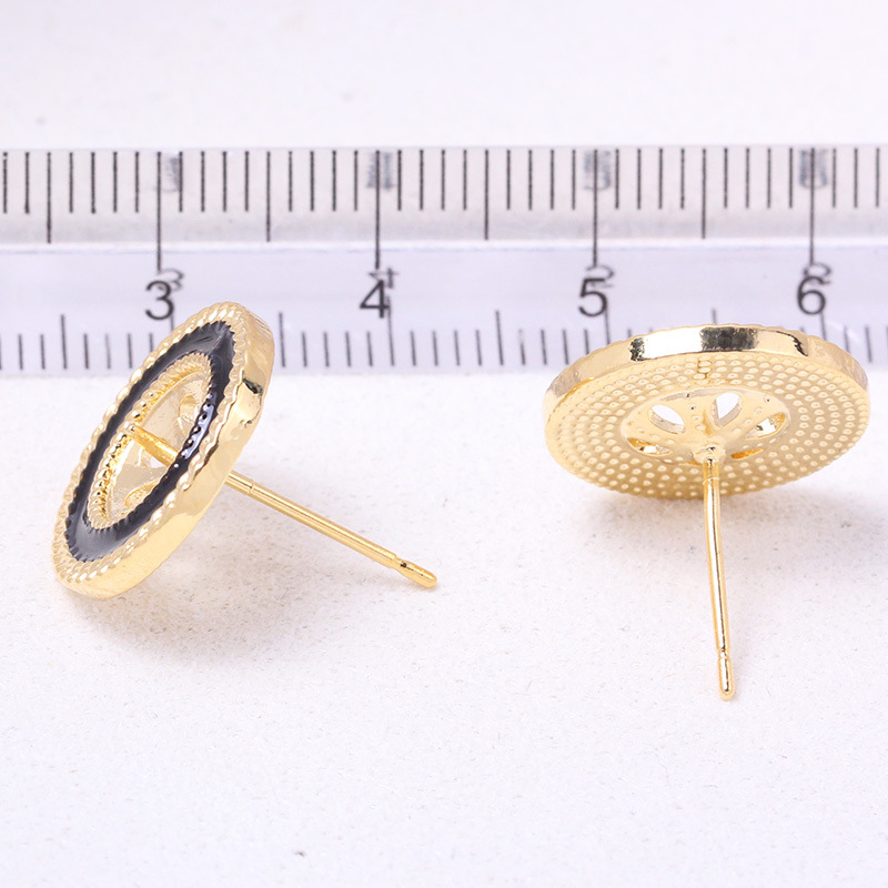 E022 Gold Plated Copper S925 S – Pearl Stud Earrings recenzja i cena
