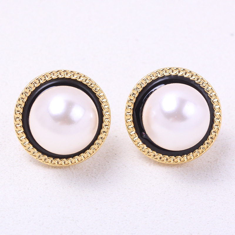 E022 Gold Plated Copper S925 S – Pearl Stud Earrings recenzja i cena