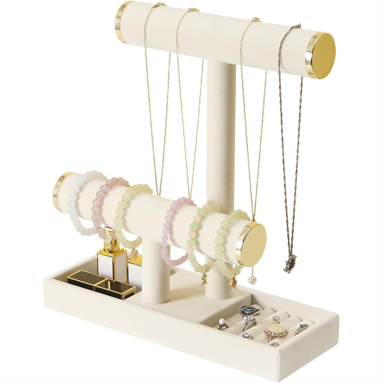 Jewelry Holder Stand, 2 Tier N – Jewelry Organizer Watches recenzja i cena