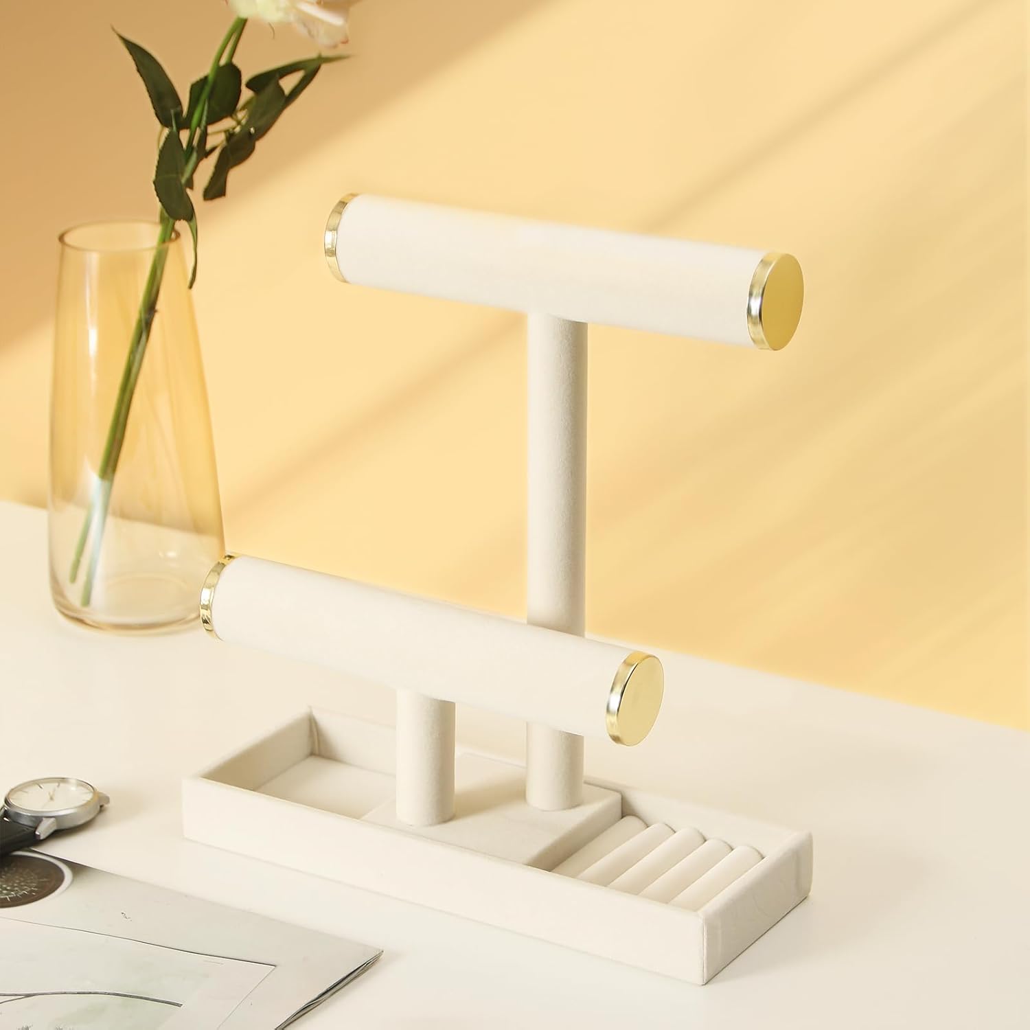 Jewelry Holder Stand, 2 Tier N – Jewelry Organizer Watches recenzja i cena