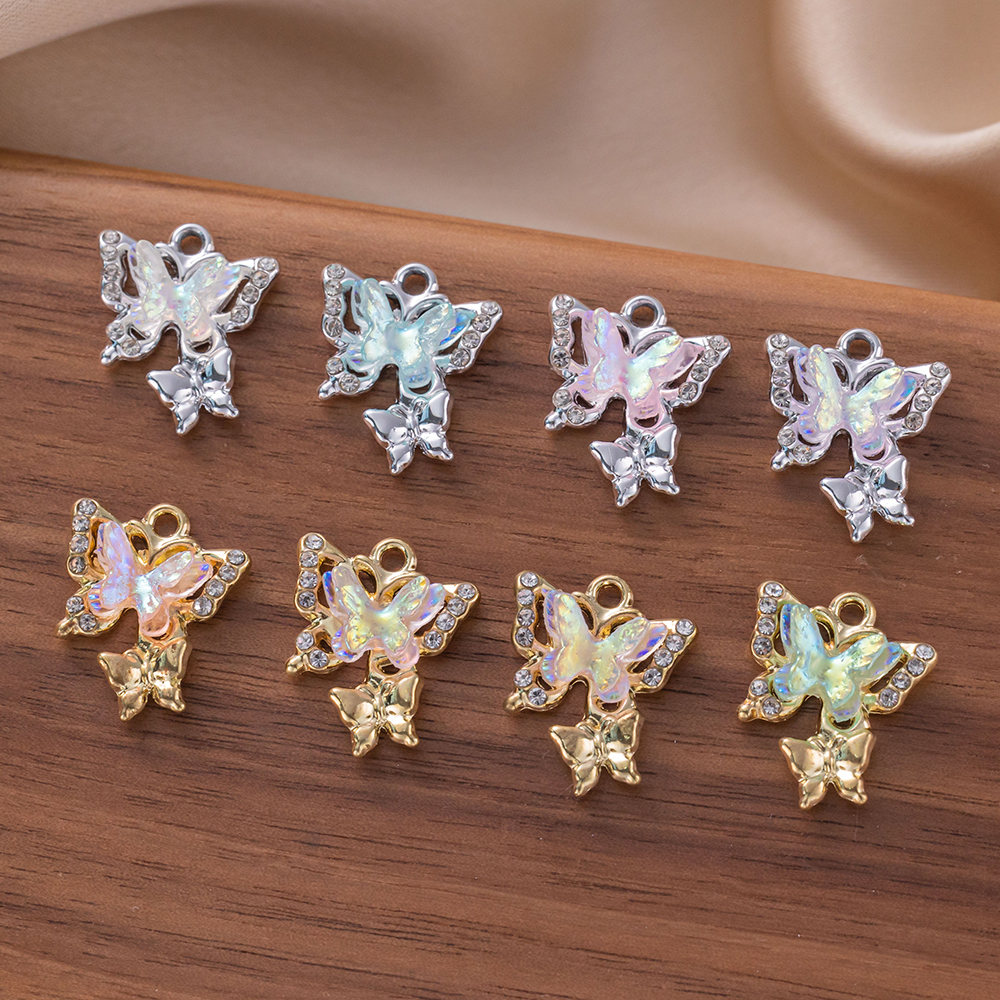 10pcs/Lot Animal Charms Butter – Butterfly Pendant Necklace recenzja i cena