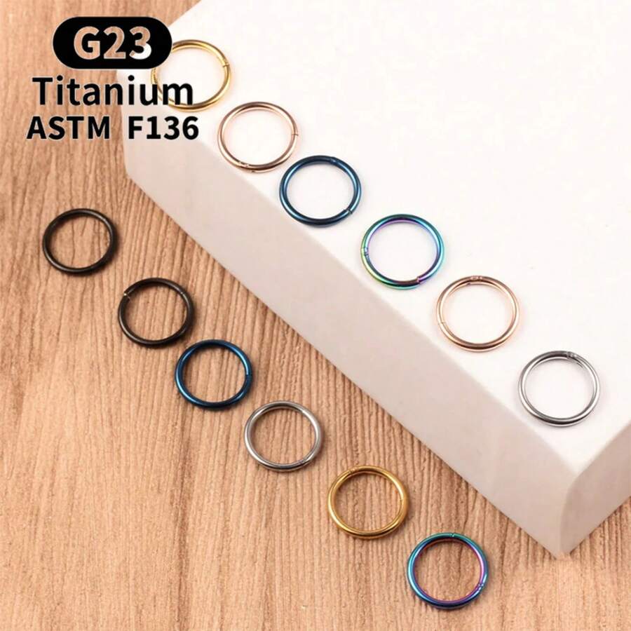 G23 Titanium Small Circle Nose – Hoop Earrings recenzja i cena
