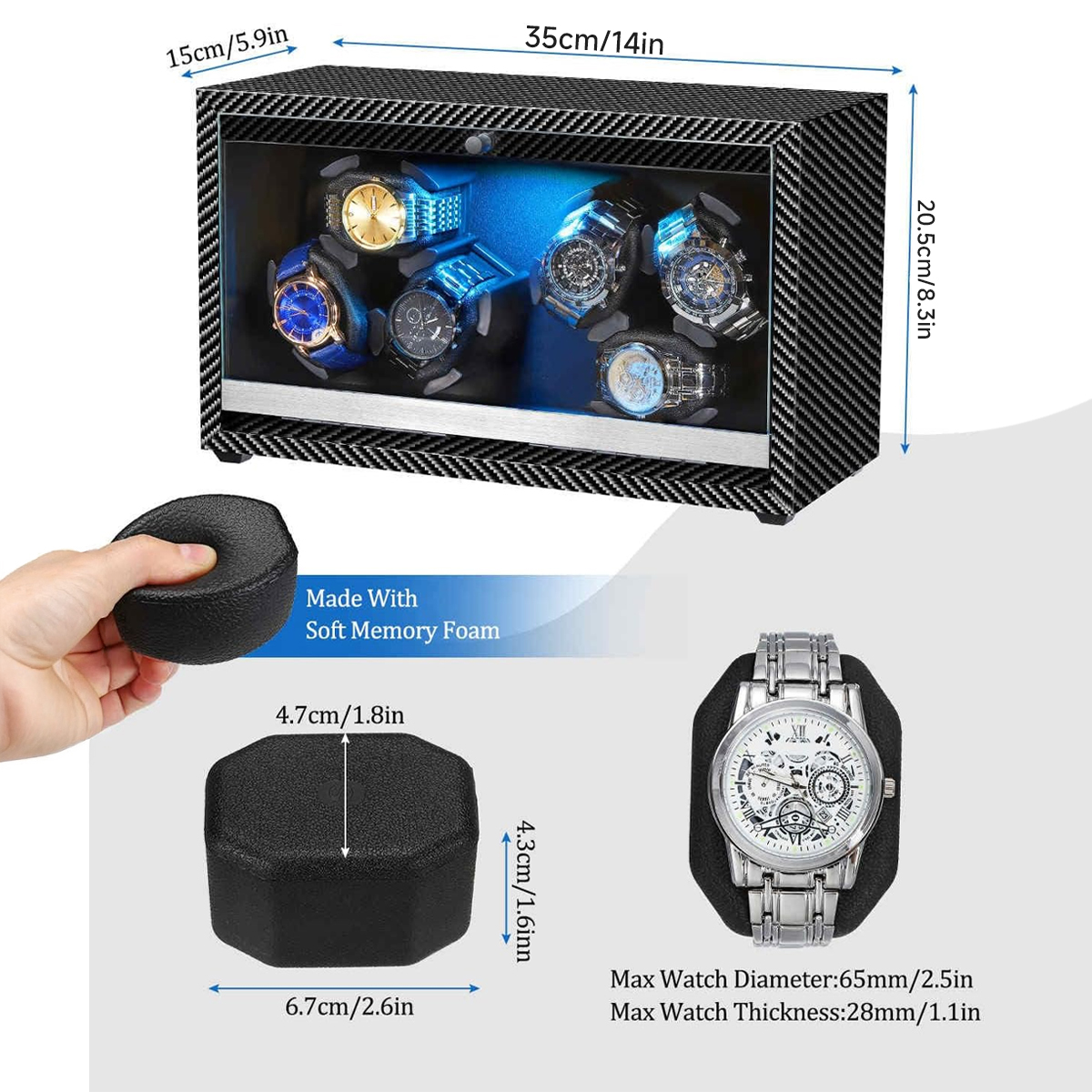 Watch Winder for Automatic Wat – Jewelry Store For Watches recenzja i cena