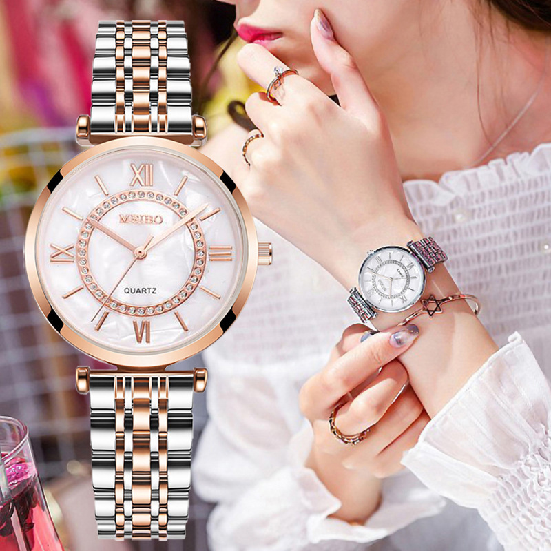 Luxury Crystal Women Bracelet  – Jewelry Diamond Watches recenzja i cena
