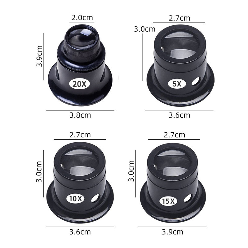 4pcs/set Monocular Magnifying  – Jewelry Eyewear Watches & Accessories recenzja i cena