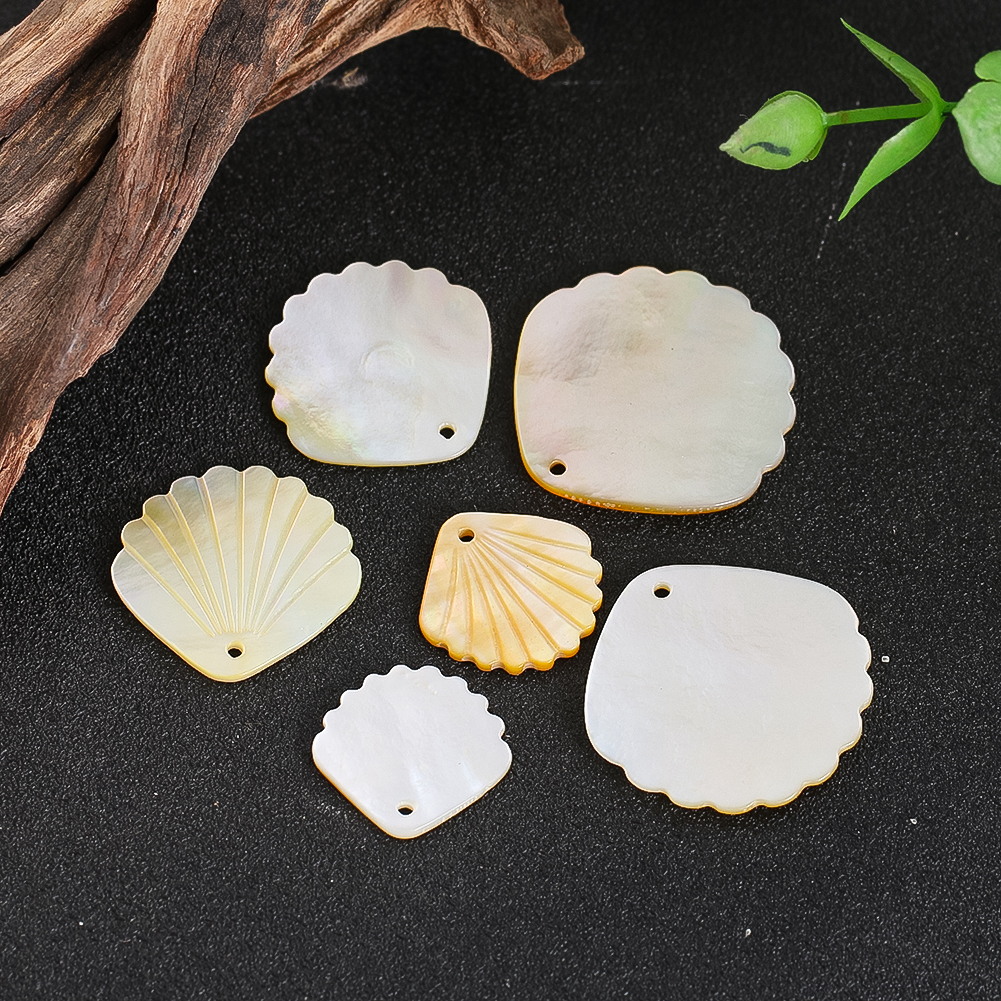 6PCS Scallop Shape Shell Penda – Pearl Stud Earrings recenzja i cena